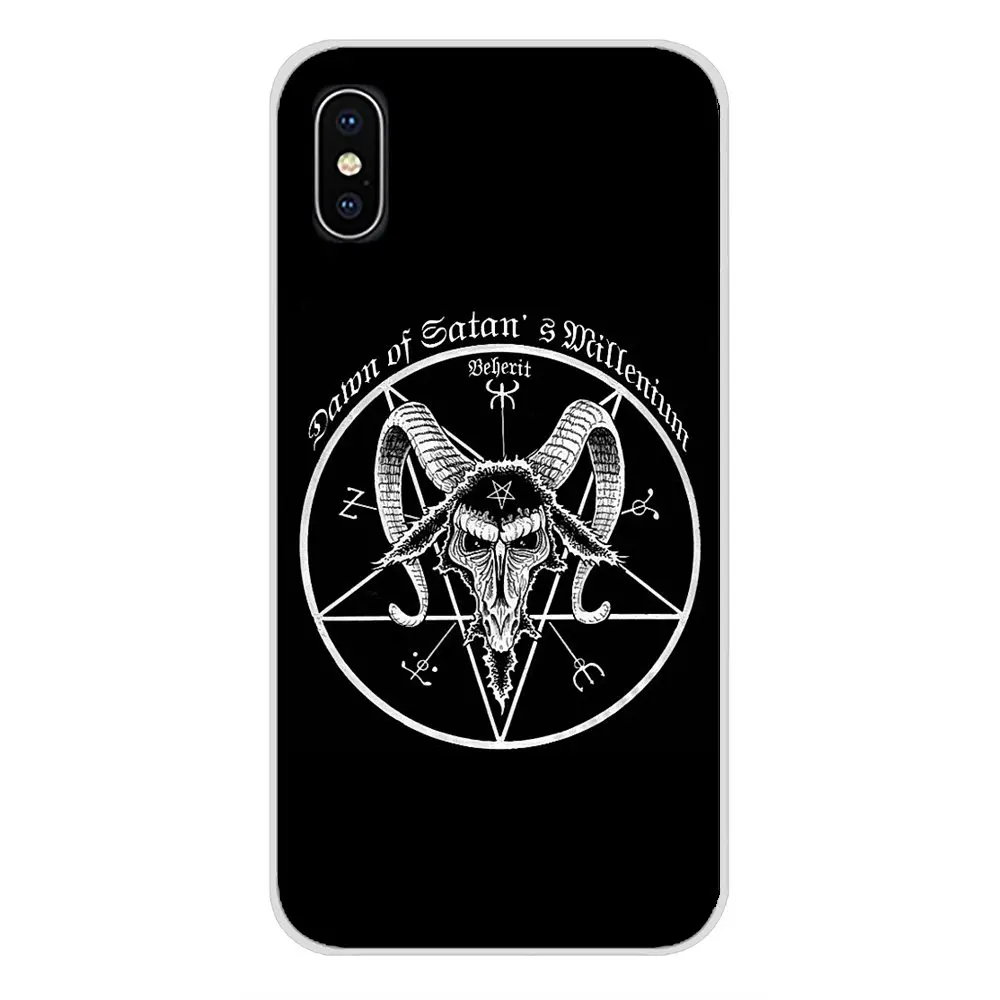 Прозрачные мягкие чехлы для Samsung Galaxy A3 A5 A7 A9 A8 Star A6 Plus 2018 2015 2016 2017 killstar Satanism логотип