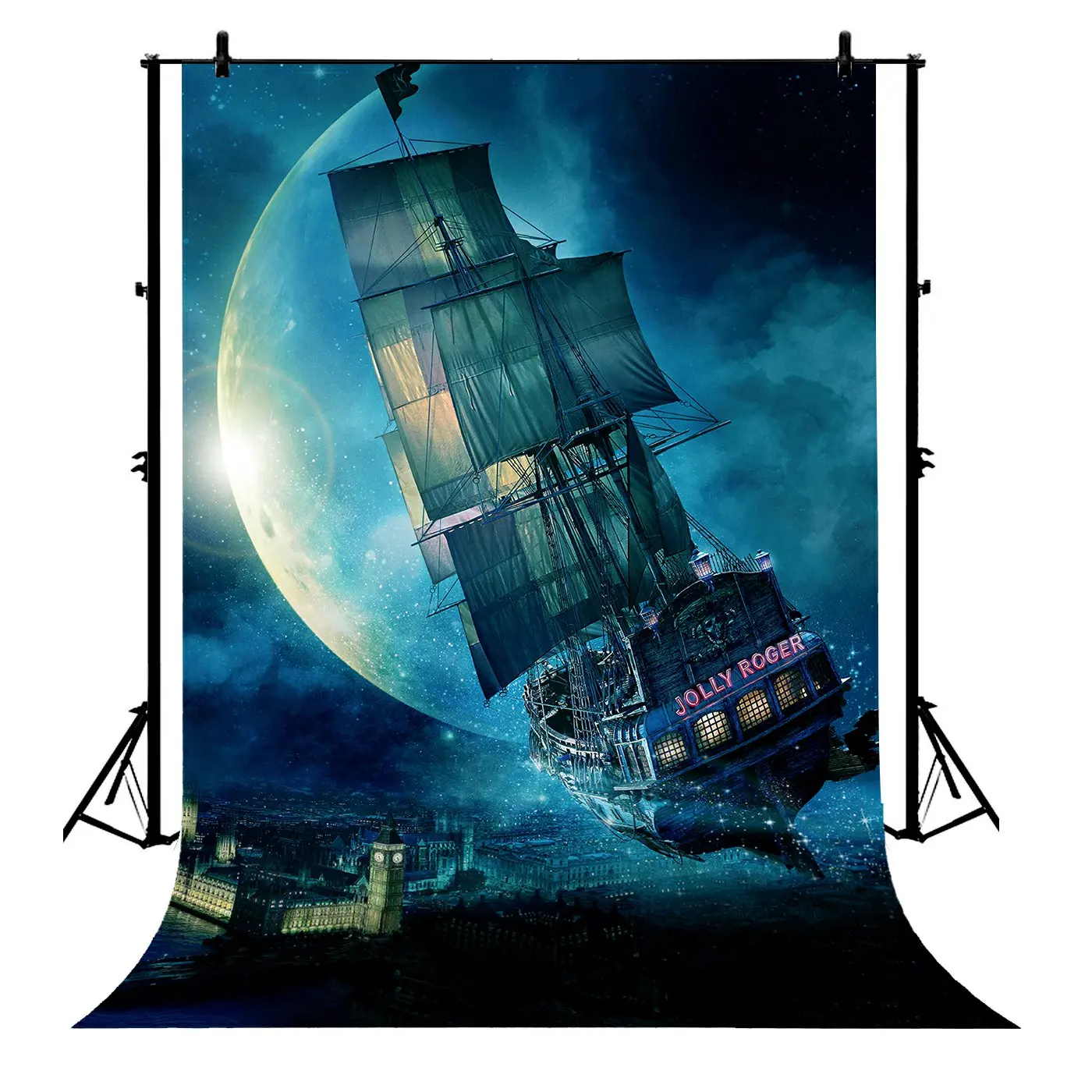 

5x7ft Dream Boat Polyester Photo Background Portrait Backdrop