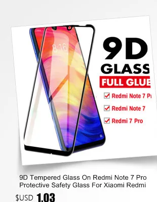Защитное стекло для Xiaomi Redmi 7 Note 7 Pro 6 6a Защитная пленка для экрана Redmi6 Note6 A My Note5 Note7 лист закаленная пленка