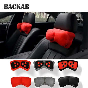 

BACKAR Auto Car Gemini Weeping Pillow Seat Head Styling For Ford focus 2 3 mk2 Lada granta Skoda Octavia A7 A5 Rapid Accessories