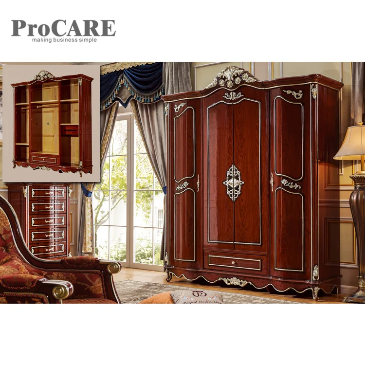 تخصيص الحديثة 2 باب خشب ليفي متوسط الكثافة خشبية خزانة ملابس لغرفة النوم-6001