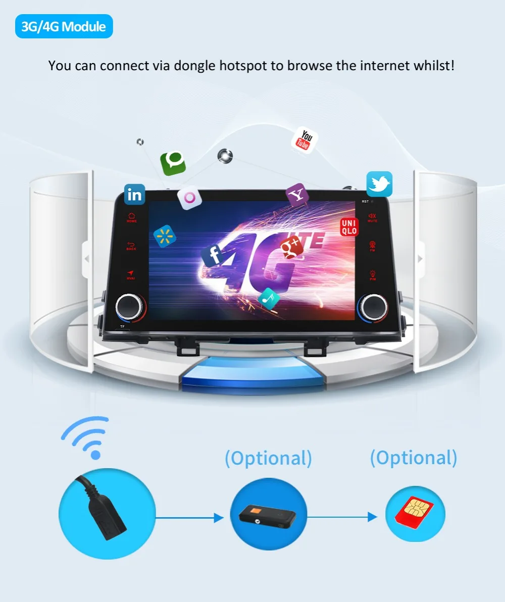 Top car radio 1 din Octa Core Android 9.0 DVD GPS Navi Multimedia Car Stereo for KIA Morning/Picanto 2017 2018 Radio Headunit BT 15