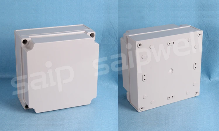 Saip водонепроницаемая распределительная коробка, пластиковый водонепроницаемый короб ip66 175*175*100 мм