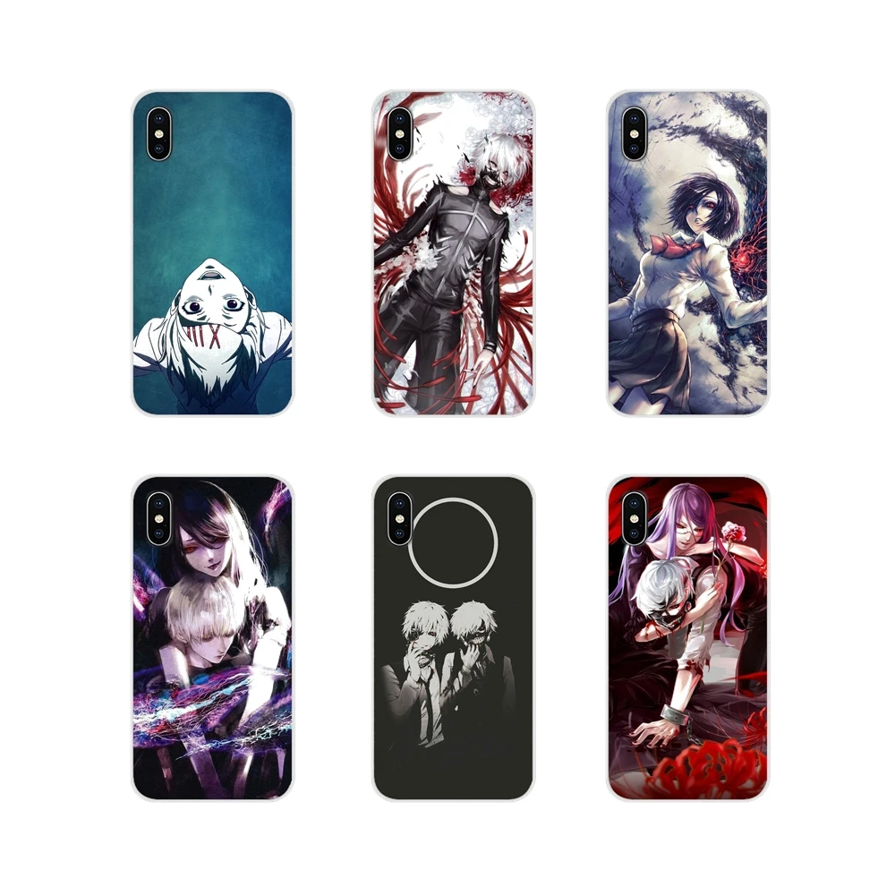 Accessories Phone Shell Covers For Xiaomi Mi4 Mi5 Mi5S Mi6 Mi A1 A2 5X 6X 8 9 Lite SE Pro Max Mix 2 3 2S Tokyo Ghoul Funny | Мобильные