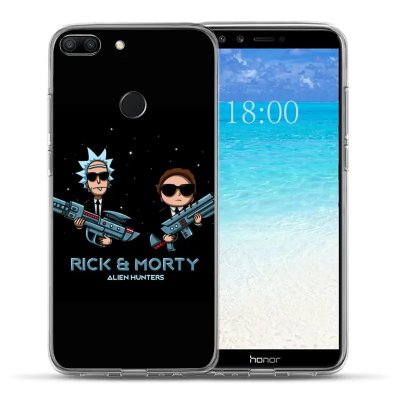 Роскошный чехол Dragon Ball Рик и Морти для huawei Honor 10 9 8 Lite 8X7 7A 7X 7C 8C 8A 6A 6X чехол Funda Capinha Etui