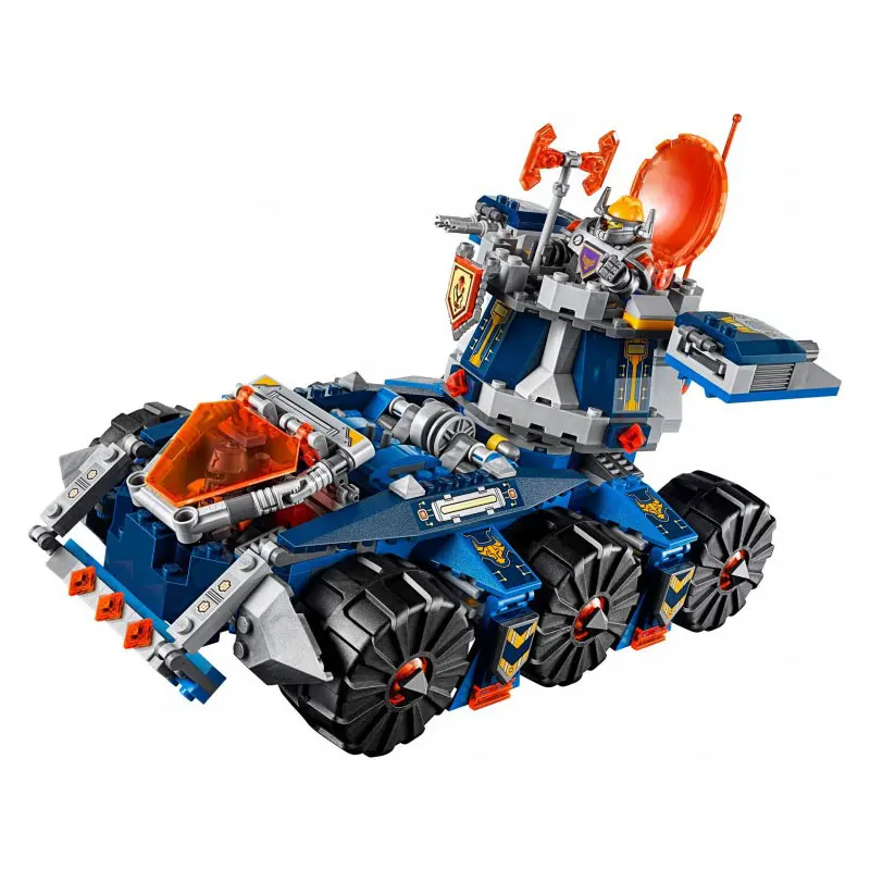 

LEPIN 14022 704Pcs Nexoe Knights Axls Rollender Wachturm Model Building Blocks Bricks Children Educational Toys Compatible 70322