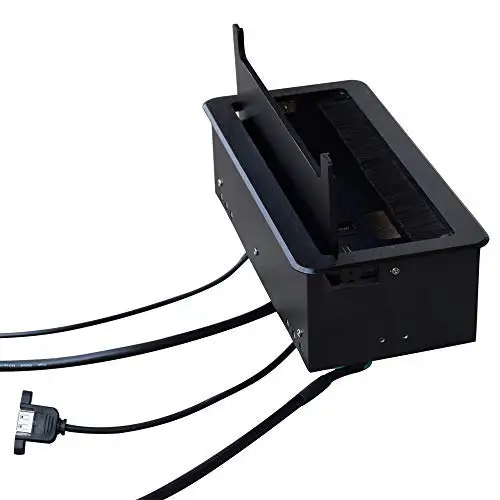 Настольный блок подключения Bursh с разъемом HDMI LAN VGA и так далее для рабочего