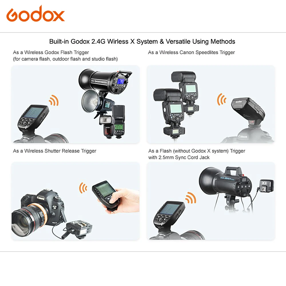 Godox Xpro серии вспышки триггера передатчик Xpro-C/N/S/F/O для всех типов камеры для Canon Nikon sony Olympus Panasonic Fuji
