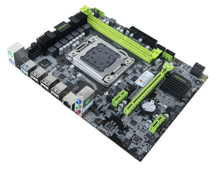 Комбинированная материнская плата HUANANZHI X79 6M LGA2011 с процессором Intel Xeon E5 2670 2 6 ГГц
