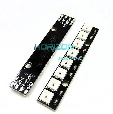 

1PCS 8x WS2812 5050 RGB LED Chainable Board Driver Board