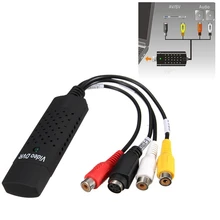 USB 2.0 Video Capture Card Easy Cap Easycap TV Tuner VCR DVD AV Audio Converter Connector for PC/Laptop HD Android VDG001