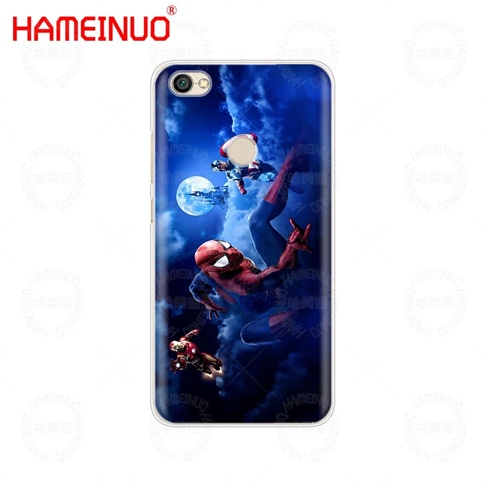 HAMEINUO Marvel Superheroes Cover phone Case for Xiaomi redmi 5 4 1 1s 2 3 3s pro PLUS redmi note 4 4X 4A 5A
