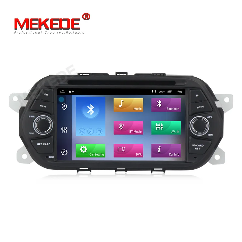 MEKEDE 7 ''1DIN Android9.1 32G rom Автомобильный мультимедийный плеер для Fiat Tipo Egea Навигатор Радио bluetooth WiFi DVD OBD2