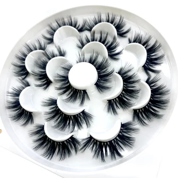 

HBZGTLAD 7 pairs natural false eyelashes fake lashes long makeup 3d mink lashes eyelash extension mink eyelashes for beauty