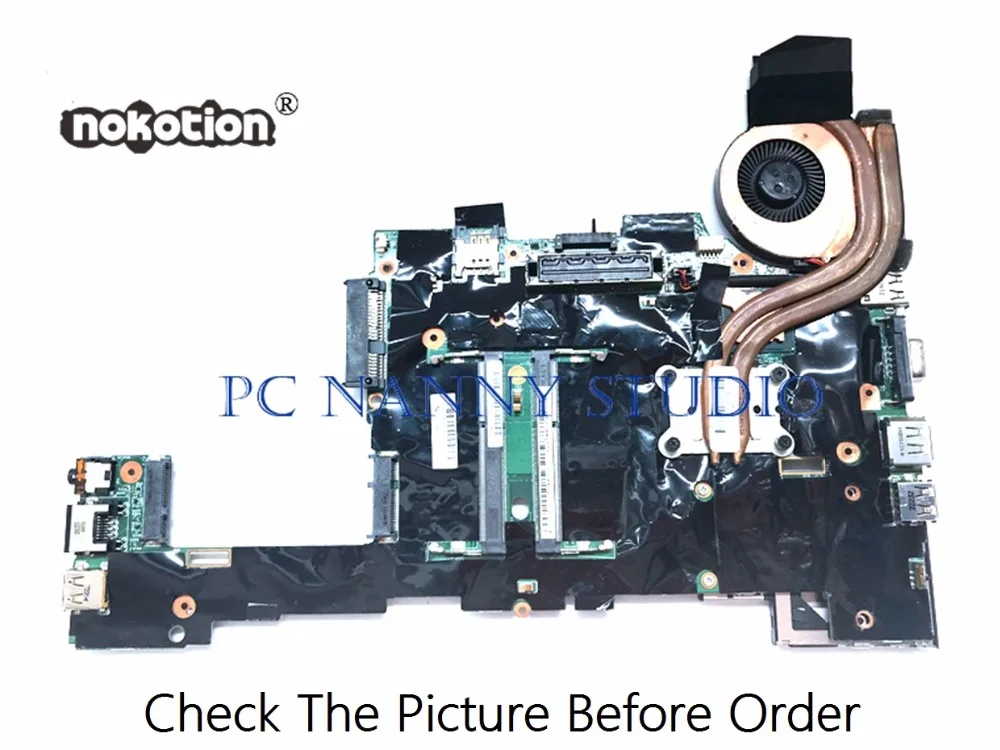 

PANANNY For ThinkPad Tablet X220 MOTHERBOARD 04W3598 i3-2370M with fan ddr3 tested