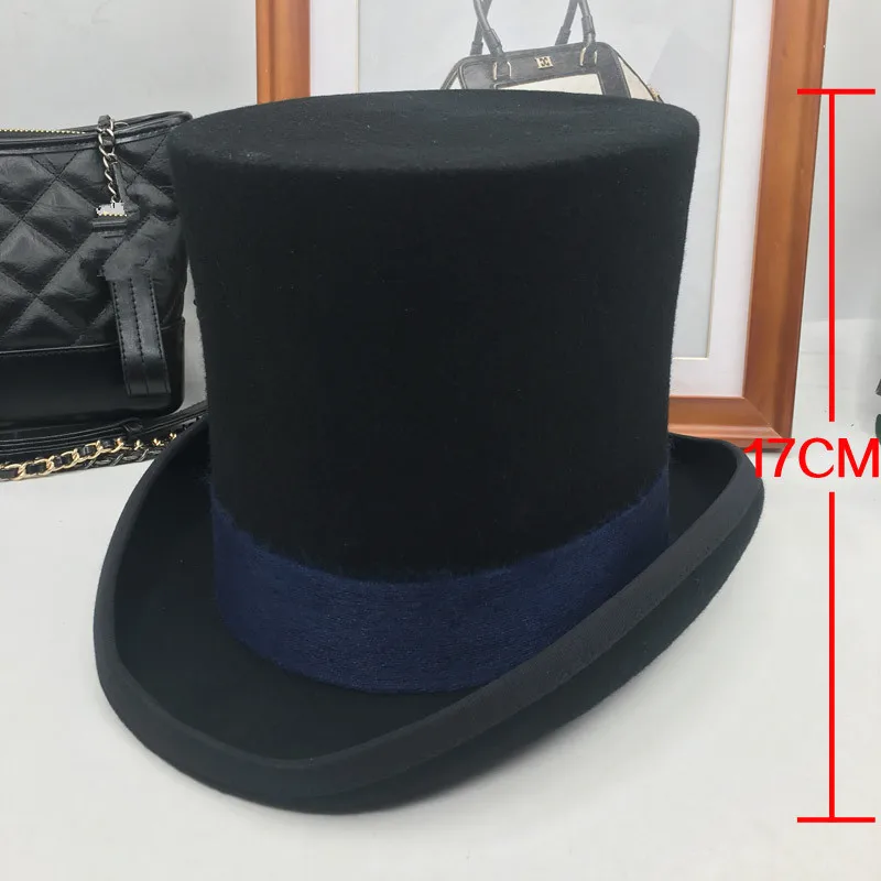 British wind in Europe and the gentleman cap stage performance top hat retro fashion and personality President hat cap trilbies Fedoras