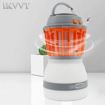 

2in1 Mosquito killer Lamp Portable LED Camping Light anti fly USB Rechargeable Pest Repeller Waterproof Outdoor Camping Garden