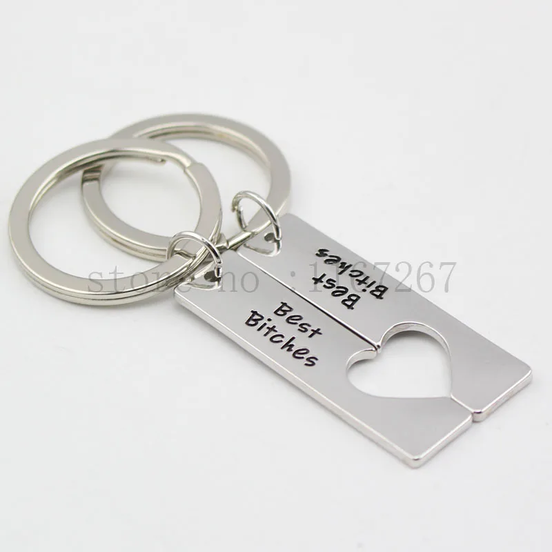 

Best Bitches Keychains, Best Friend Keychains &necklace, Anniversary Gift, Girlfriends Keychains, Birthday Gift for Friend