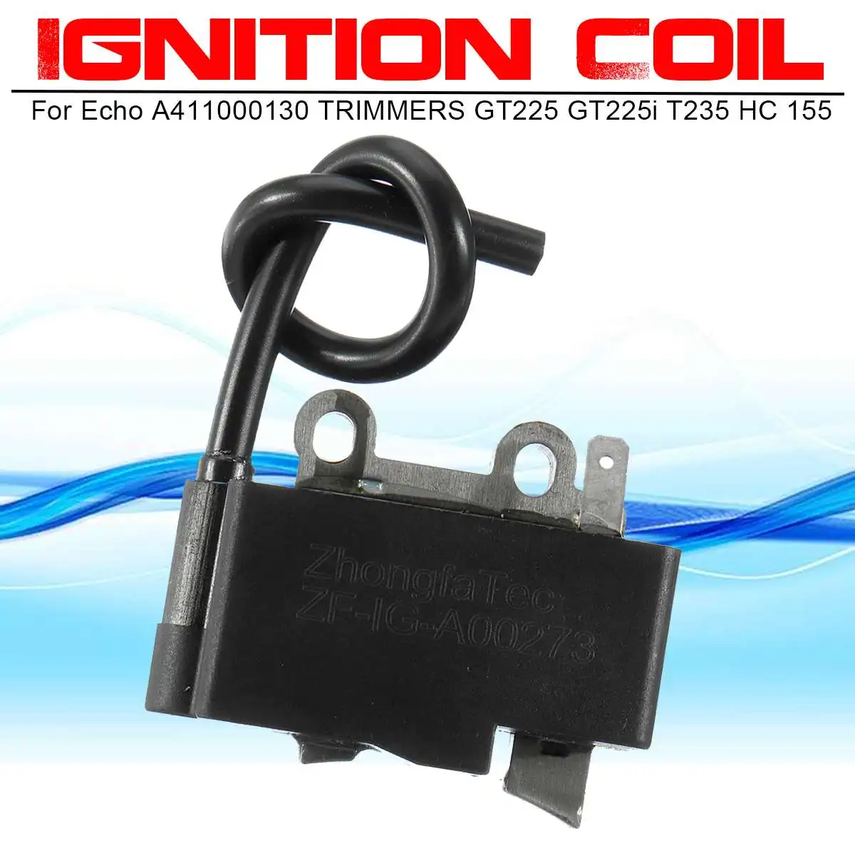 

New Ignition Coil Replacement For Echo A411000130 TRIMMERS GT225 GT225i HC161 SRM225i SRM225SB GT