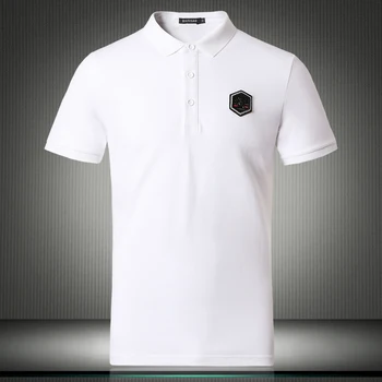 

England Style Great Designer Polo Shirts Men High Quality Summer New Cotton Classic Polo shirt Short Sleeve Tees 4XL 5XL 81871