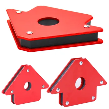 

Triangle Arrow Welder Positioner Power Tool Accessories 50LB Soldering Locator Strong Magnet Welding Magnetic Holder