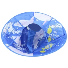 Дети для стрижки, парикмахерской накидка для стрижки волос синий плащ Эльзы одежда фартук для стрижки волос