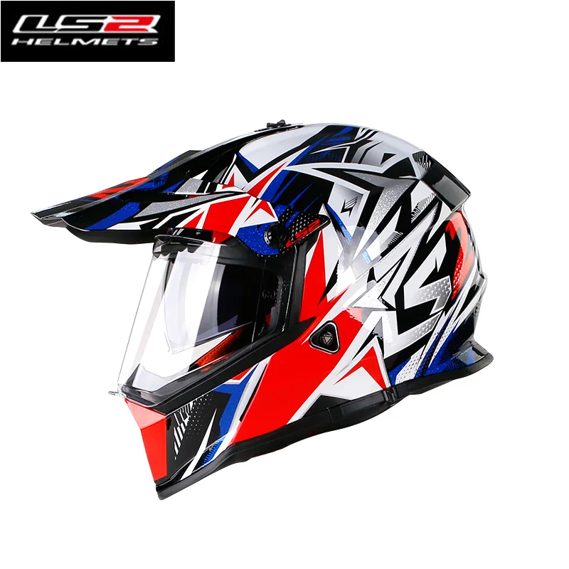 100% prawdziwej LS2 MX436 terenowy kask motocyklowy mężczyzna kobiet moto krzyż kask dirt bike ATV racing podwójne soczewki moto casco 100% prawdziwej LS2 MX436 terenowy kask motocyklowy mężczyzna kobiet moto krzyż kask dirt bike ATV racing podwójne soczewki moto casco