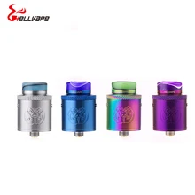 Original Hellvape Drop Dead RDA 24mm diameter 14 airflow holes rda atomizer for aegis mod vs dead rabbit rda Original Hellvape Drop Dead RDA 24mm diameter 14 airflow holes rda atomizer for aegis mod vs dead rabbit rda