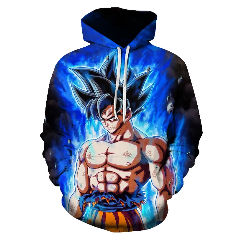 Dragon Ball Z 3D Sudadera con capucha sudaderas hombres mujeres Sudadera  con capucha músculo Anime de moda Casual chándales niño chaquetas con  capucha suéter hijo de GOKU.|Sudaderas con capucha y sudaderas| -