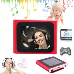 ЖК-дисплей 6th поколение Спорт Цифровая MP3 MP4 плеер Видео fm-радио игроки подарок B