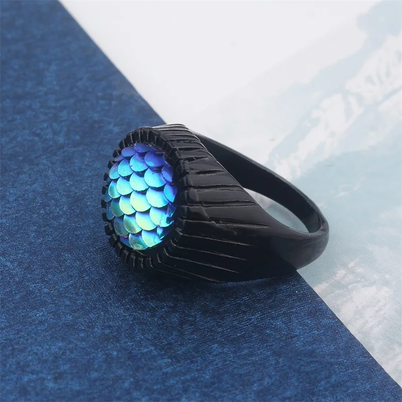 Aquaman Arthur Curry Cosplay Ring Props Jewelry