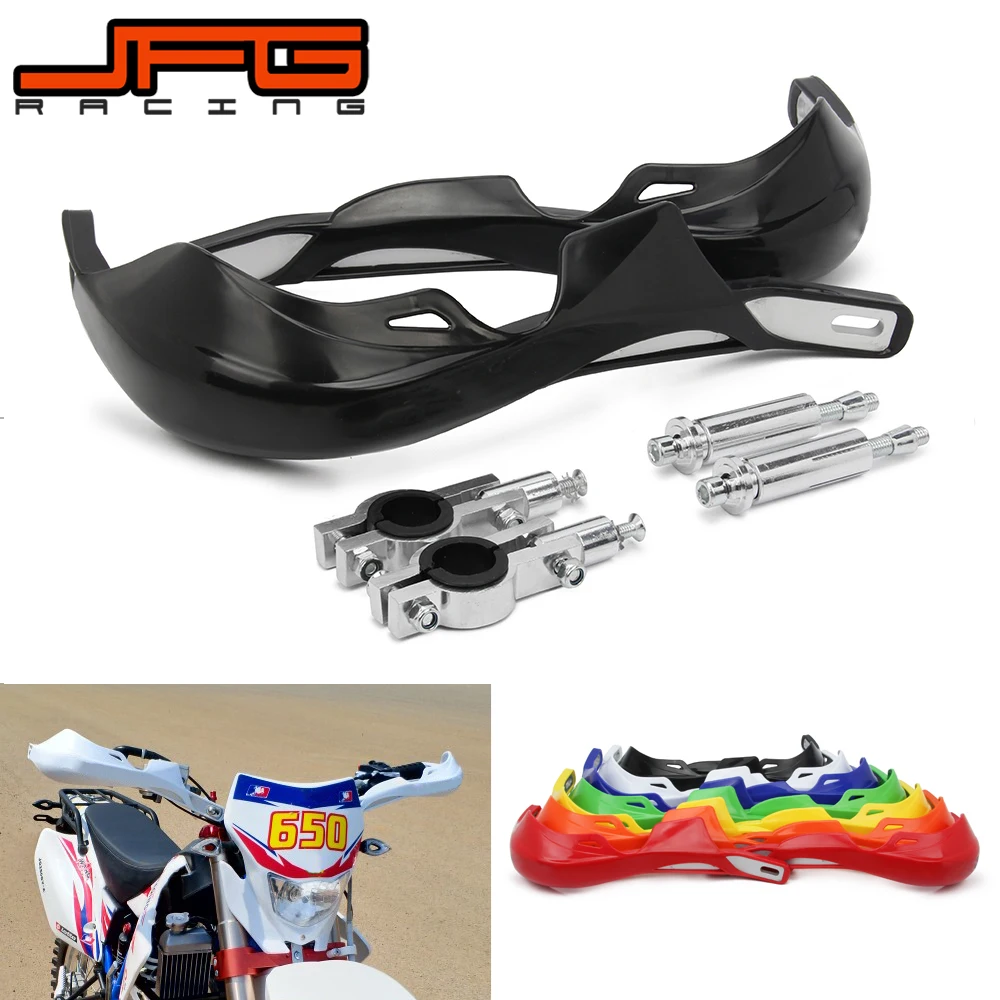 Online Protector de manillar de 22mm 28mm para motocicleta protección de manillar para KTM KAWASAKI HONDA YAMAHA SUZUKI Pit Dirt bici