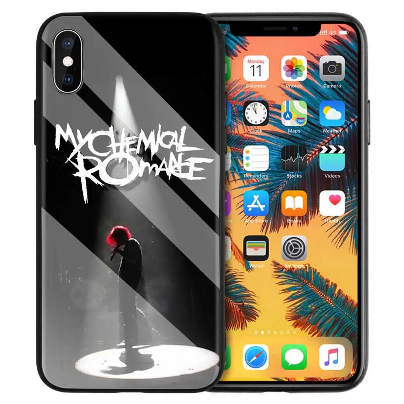 Мобильный Силиконовый чехол для Apple iPhone 7 8 6 6S 11 11Pro X XR XS MAX Plus My Chemical Romance MCR Принт мягкий чехол Funda Capa - Цвет: 05
