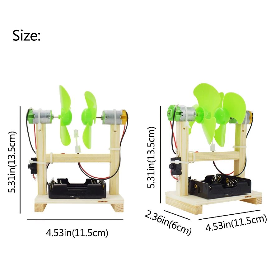Модель генератора энергии ветра, развивающие игрушки для детей, исследования, научный эксперимент, ручная работа, сделай сам, сборка, креативная игрушка