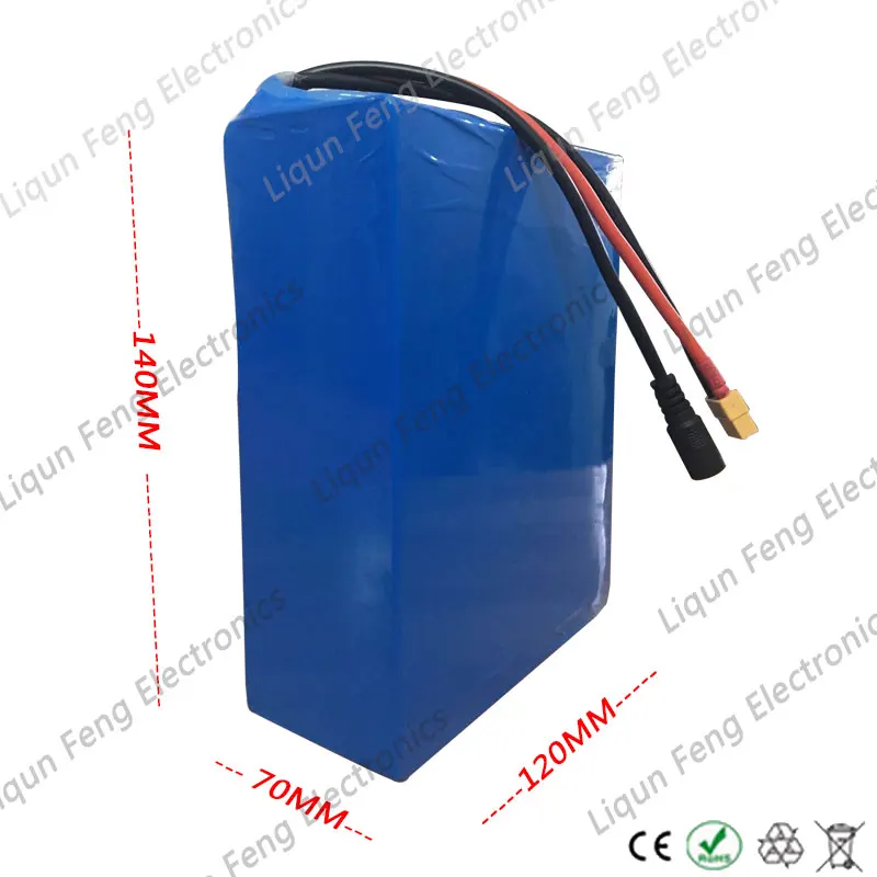 Top Free Shipping 24V Battery 12AH 350W E-bike Battery 36V Lithium Scooter Battery With 29.4V 2A Charger 15A BMS 24V Battery Pack 2