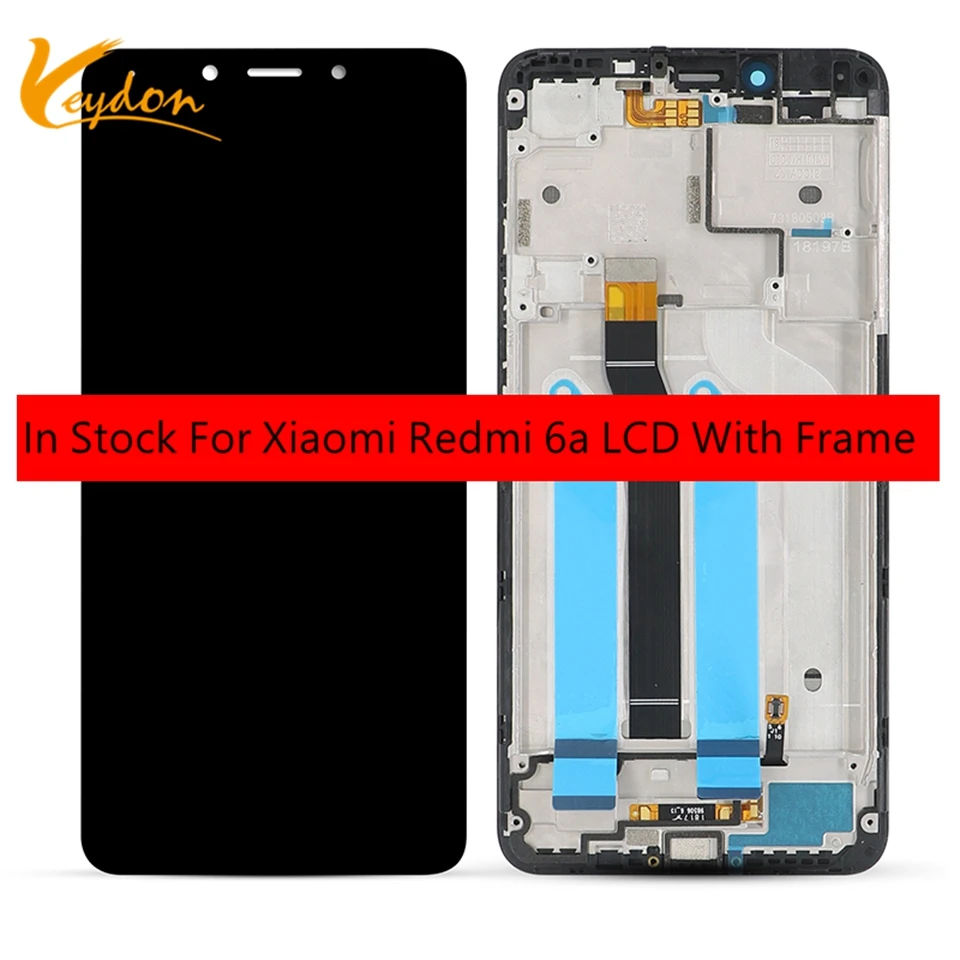 5.45'' LCD For XIAOMI Redmi 6A LCD Touch Screen Display Digitizer With Frame For Redmi 6A LCD
