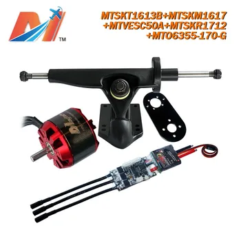

Maytech electronic speed controller SuperEsc based on vesc and remote control skateboard truck with mount and 6355 170kv motor