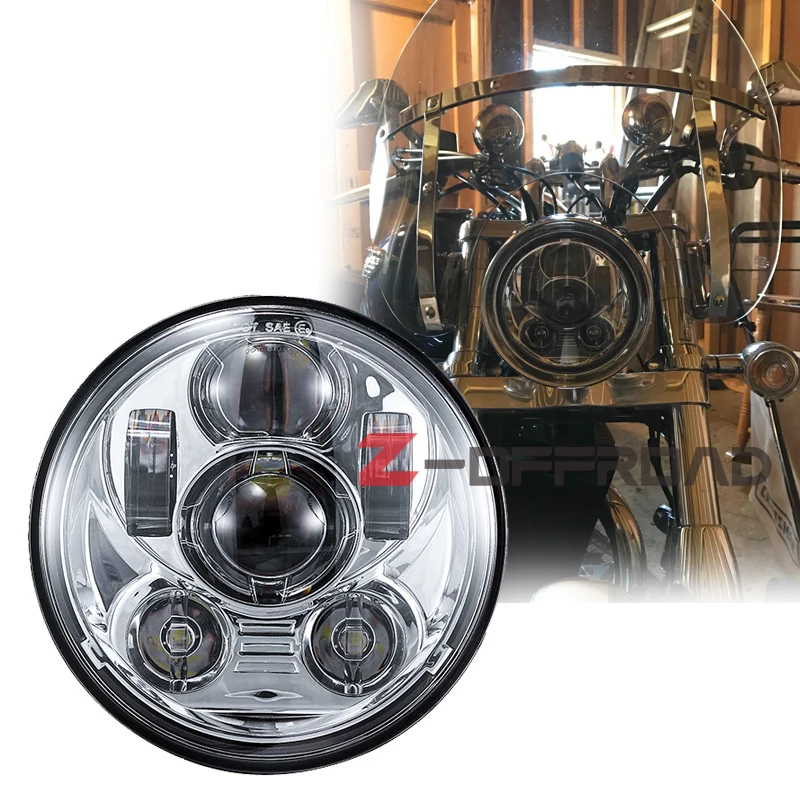 For Triumph Thunderbird 5.75inch Motorcycle Led Plug And Play Headlight