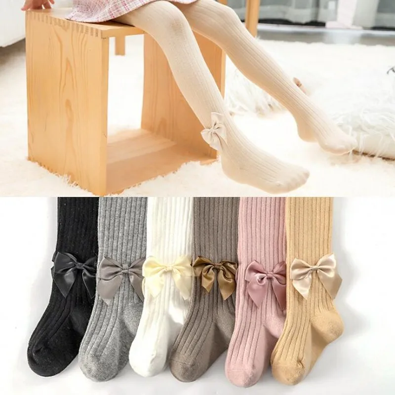 

Hot-selling Baby Girl Stretch Leggings Pants Spring Toddler Child Knitting Trousers Leggings Girl for Kids Leggings 0-4Year