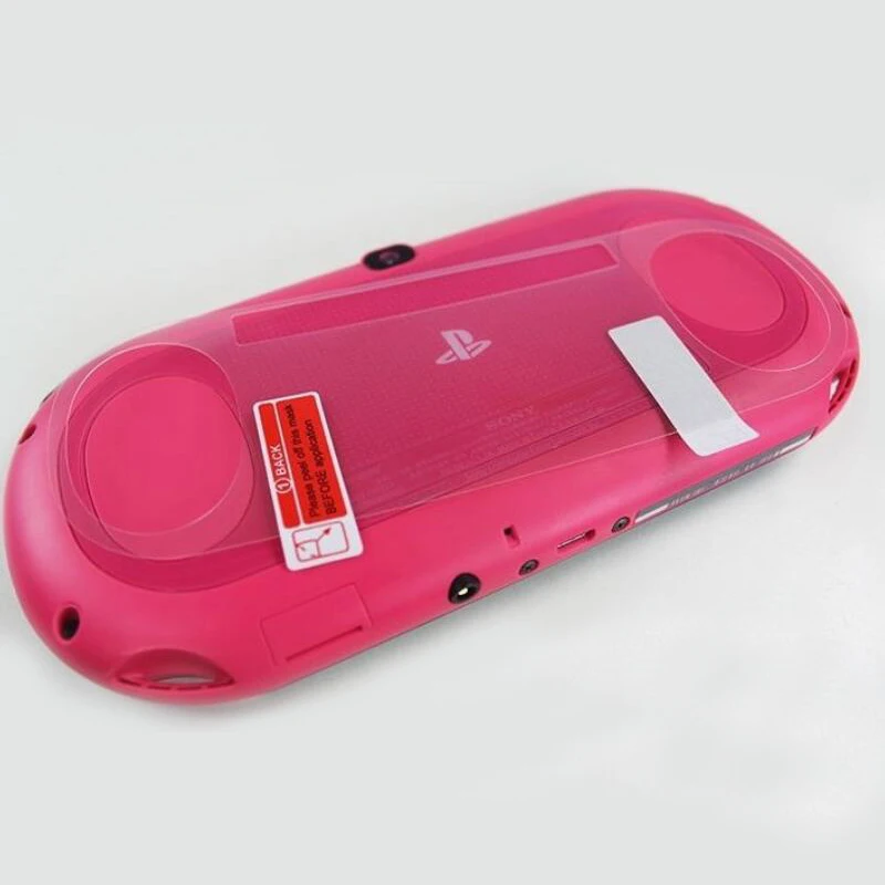 

Psvita PS Vita PSV 2000 PSV2000 Front Tempered Glass+Back EVA Screen Protector Protective Film for Sony Playstation Vita 2000