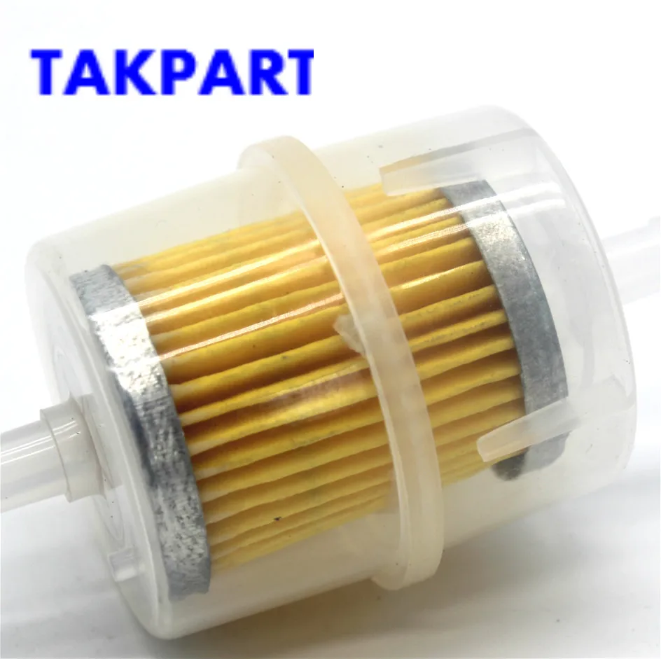 20Pcs Universal Petrol Inline Fuel Filter Large Car Part Fit 6mm 8mm Pipes fuel filter