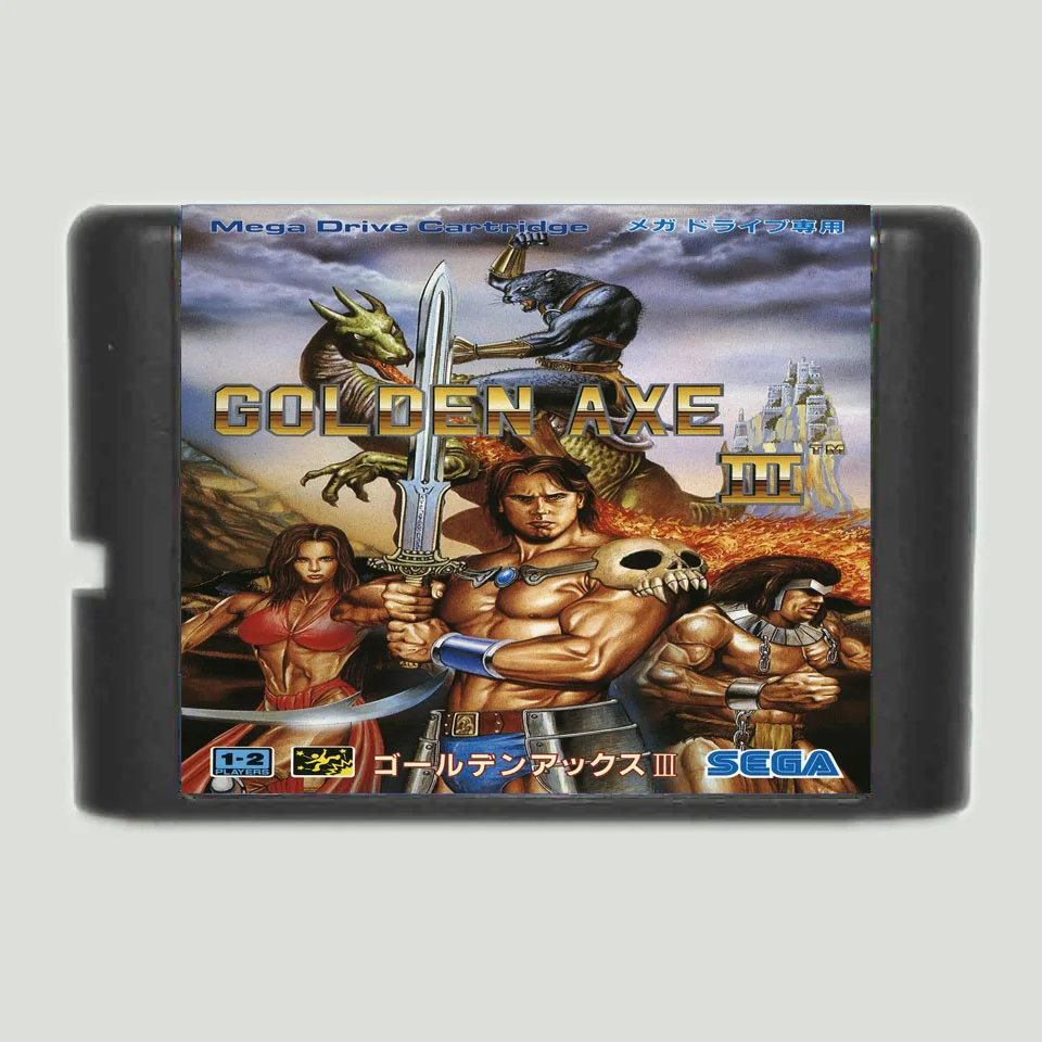 

Golden Axe III 16 bit SEGA MD Game Card For Sega Mega Drive For Genesis