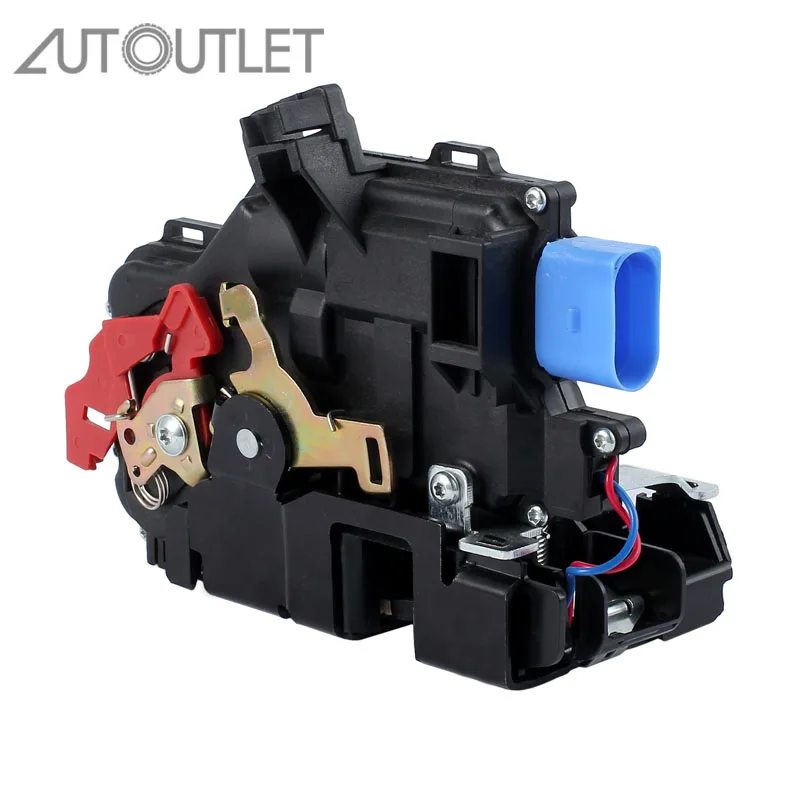 

AUTOUTLET Door lock lock front left with central locking for V W 3D1837015, 3D1837015A, 3D1837015AB, 3D1837015AC, 3D1837015AQ