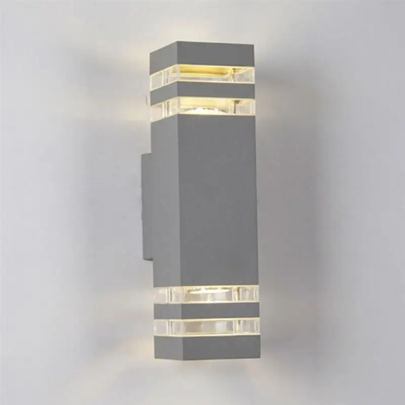 

LED Wall Pack Light Rectangle Shaped 5W LED Wall Lamp Warm Light With Double-Head Modern Home Decoration Light
