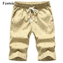 VERTVIE/Новинка года; Лидер продаж; пляжные шорты; быстросохнущие хлопковые шорты высокого качества; повседневные дизайнерские шорты с принтом; большие размеры 4XL
