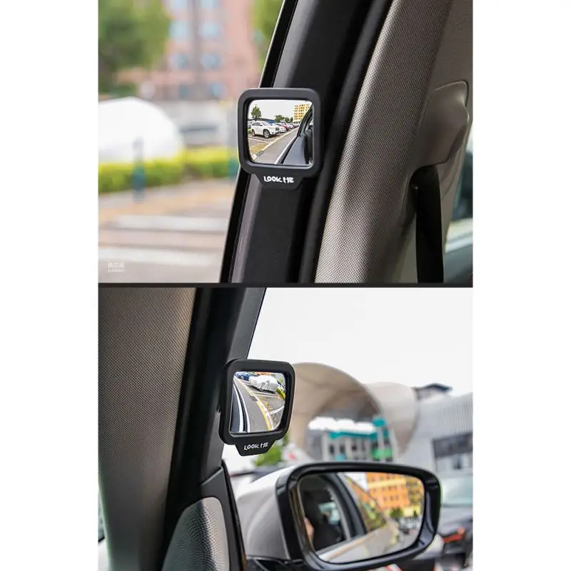270 градусов широкоугольное Автомобильное зеркало заднего магнита Авто дополнительное зеркало заднего вида устраняет слепое зеркало для безопасности автомобиля