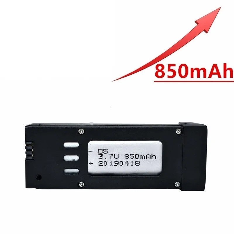 Модернизированная версия 850mAh 3 7 V Lipo батарея для E58 S168 JY019 RC Drone Quadcopter запасные