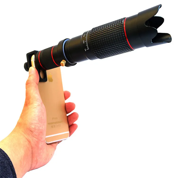 Smartphone para Huawei es para Iphone Telefone Móvel Telescópio Câmera Lente Zoom Óptico Celular Telefoto Samsung hd 4k 36x 10 Telefonia e Comunicação