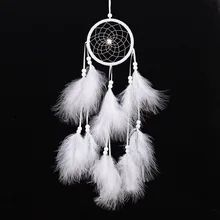 Handmade Dream Catcher Net Feather Wall Hanging Decoration Decor Ornament 21.65'' White Craft Bedroom Dreamlike Handmade Dream Catcher Net Feather Wall Hanging Decoration Decor Ornament 21.65'' White Craft Bedroom Dreamlike