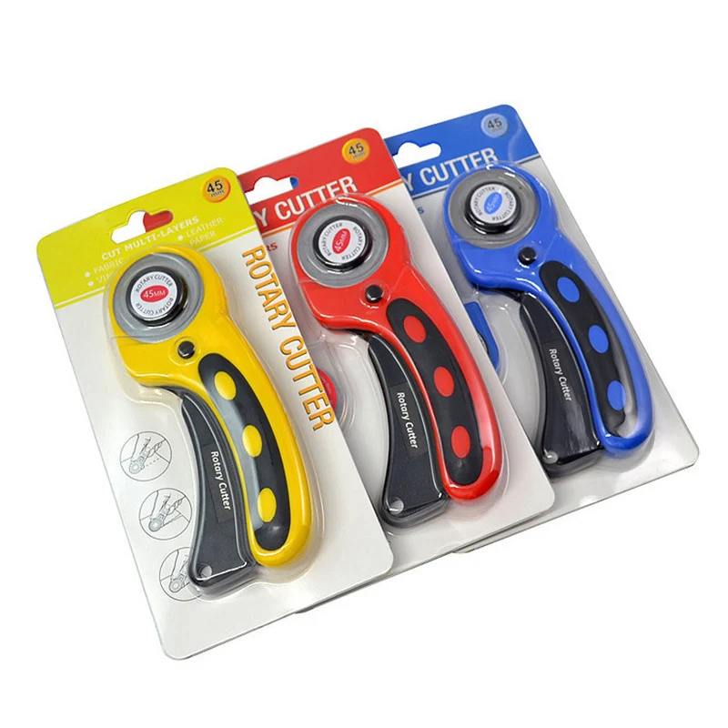 

45mm Rotary Cutter For Fabric Cutting Craft Tools Leather Paper Cutter Office Stationery